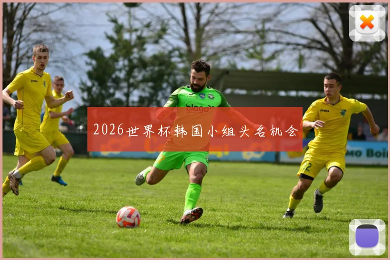 2026世界杯韩国小组头名机会