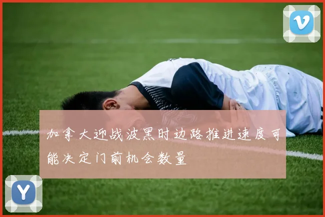 加拿大迎战波黑时边路推进速度可能决定门前机会数量